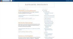 Desktop Screenshot of katharineinsurance.blogspot.com