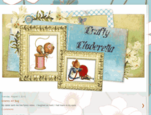 Tablet Screenshot of craftycinderella.blogspot.com