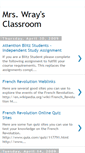 Mobile Screenshot of mrswraysclassroom.blogspot.com