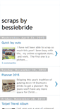 Mobile Screenshot of bessiebrideloves.blogspot.com