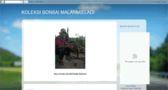 Desktop Screenshot of bonsaimalaya.blogspot.com