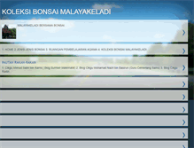 Tablet Screenshot of bonsaimalaya.blogspot.com