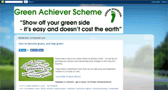 Desktop Screenshot of greenachieverscheme.blogspot.com