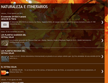 Tablet Screenshot of naturalezaeitinerariosjsb.blogspot.com