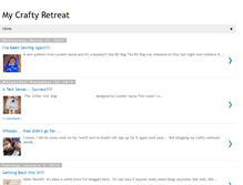 Tablet Screenshot of mycraftyretreat.blogspot.com