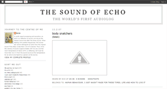 Desktop Screenshot of echosound.blogspot.com