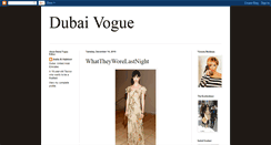 Desktop Screenshot of dubaivogue.blogspot.com