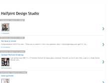 Tablet Screenshot of halfpintdesignstudio.blogspot.com