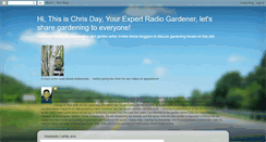 Desktop Screenshot of chrisdaytheradiogardener.blogspot.com