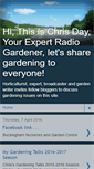 Mobile Screenshot of chrisdaytheradiogardener.blogspot.com