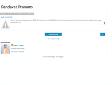 Tablet Screenshot of dandavatpranams.blogspot.com