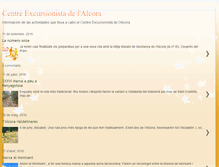 Tablet Screenshot of centreexcursionistaalcora.blogspot.com