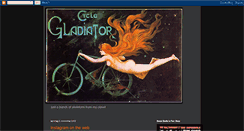 Desktop Screenshot of cyclegladiator.blogspot.com