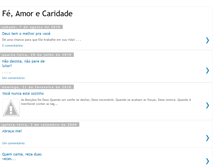 Tablet Screenshot of feamorecaridade.blogspot.com