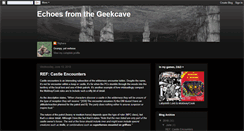 Desktop Screenshot of geekechoes.blogspot.com