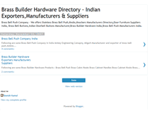 Tablet Screenshot of brassbuilderhardware.blogspot.com