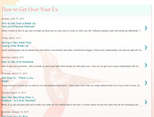 Tablet Screenshot of howtogetoveryourexnow.blogspot.com