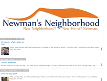 Tablet Screenshot of newmansellshomes.blogspot.com