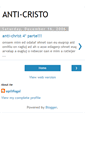 Mobile Screenshot of anti-crhist.blogspot.com