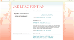 Desktop Screenshot of jkdlkrcpontian.blogspot.com