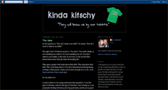 Desktop Screenshot of kindakitschy.blogspot.com