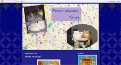 Desktop Screenshot of paws-itivelyyours.blogspot.com