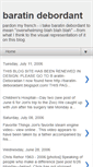 Mobile Screenshot of debordante-baratin.blogspot.com
