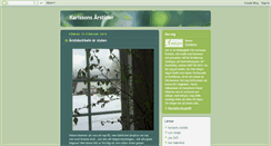 Desktop Screenshot of karlssonsarstider.blogspot.com