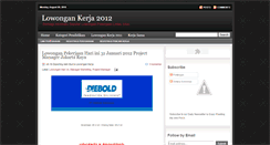 Desktop Screenshot of mitrapencarikerja.blogspot.com