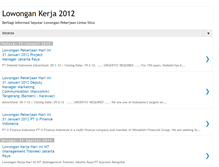 Tablet Screenshot of mitrapencarikerja.blogspot.com