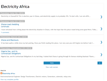 Tablet Screenshot of elelctricityafrica.blogspot.com