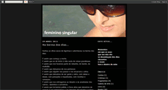 Desktop Screenshot of feminino-singular.blogspot.com