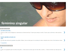 Tablet Screenshot of feminino-singular.blogspot.com