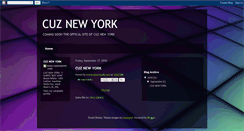 Desktop Screenshot of cuznewyork.blogspot.com