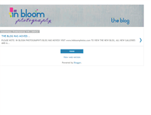 Tablet Screenshot of inbloomphotos.blogspot.com