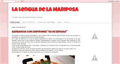 Desktop Screenshot of la-lengua-de-la-mariposa.blogspot.com