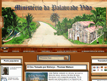 Tablet Screenshot of ministeriodapalavradevida.blogspot.com