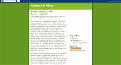 Desktop Screenshot of chicagogalfriday.blogspot.com