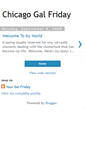 Mobile Screenshot of chicagogalfriday.blogspot.com