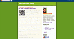 Desktop Screenshot of hellarothwellsblog.blogspot.com