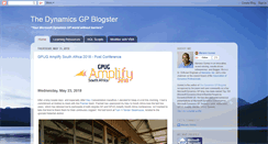 Desktop Screenshot of dynamicsgpblogster.blogspot.com