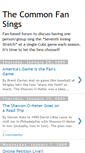 Mobile Screenshot of commonfansings.blogspot.com