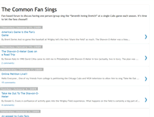 Tablet Screenshot of commonfansings.blogspot.com