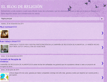 Tablet Screenshot of elblogreligion.blogspot.com