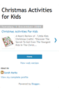 Mobile Screenshot of christmasactivitiesforkids.blogspot.com