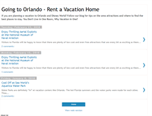 Tablet Screenshot of goingtoorlando-rentavacationhome.blogspot.com