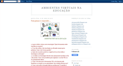 Desktop Screenshot of ambientesvirtuaisnaeducacao.blogspot.com
