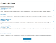 Tablet Screenshot of estudiosdelabiblia.blogspot.com
