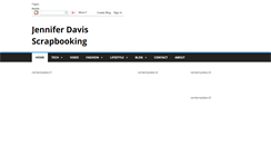 Desktop Screenshot of jenniferdavisscrapbooking.blogspot.com