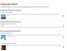 Tablet Screenshot of classroom-alive.blogspot.com